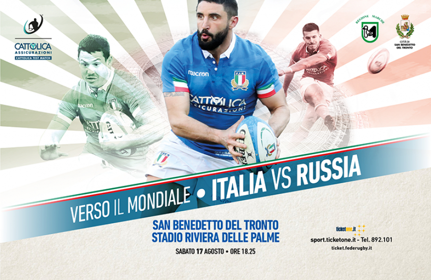 CATTOLICA TEST MATCH, OGGI AD ANCONA LANCIATA LA SFIDA ALLA RUSSIA